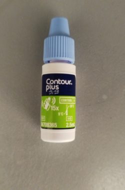 Kontrolni rastvori Contour® Plus normalne koncentracije glukoze