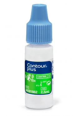 Kontrolni rastvori Contour® Plus normalne koncentracije glukoze